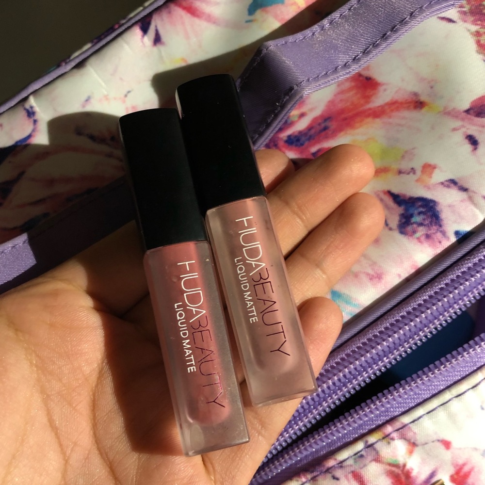 huda beauty matte liquid lipsticks